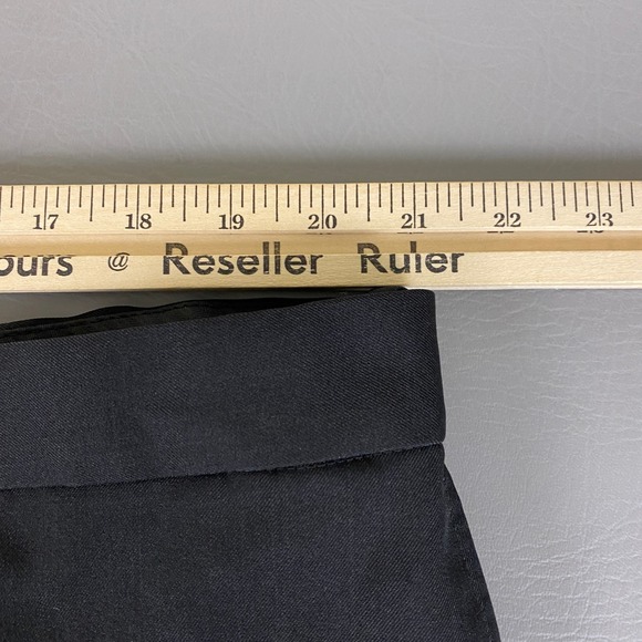 Savane Dress Pants Men's Size 42x30 Black Career Business Casual‎ Office Work * - Picture 5 of 13